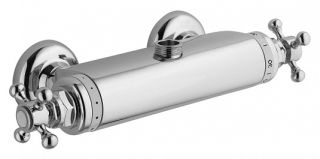 Смеситель термостатический для душа на один выход, верхнее (жёсткое) подключение, хром Cezares GOLF-DS-T-01